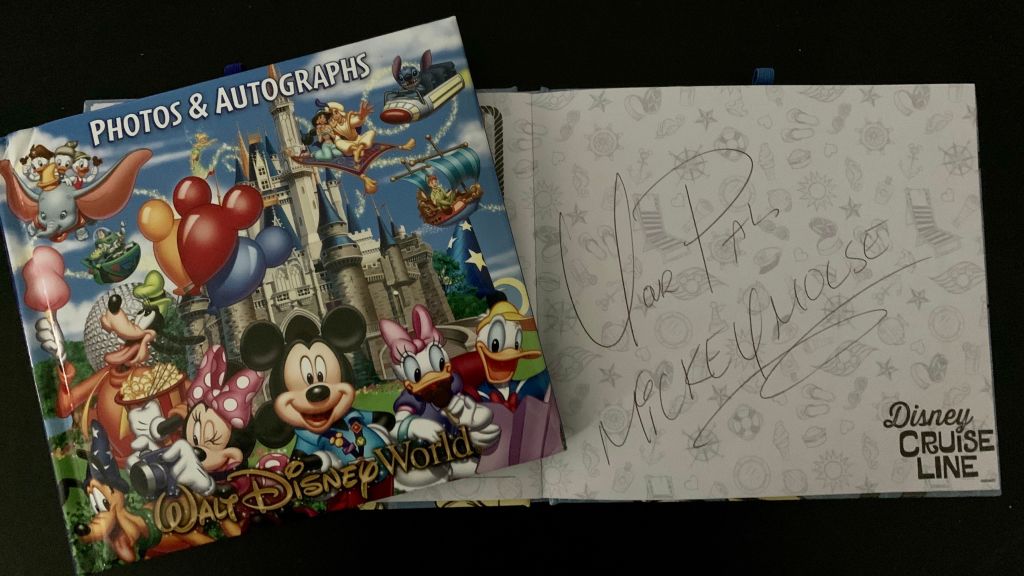 Mickey Mouse signed check?