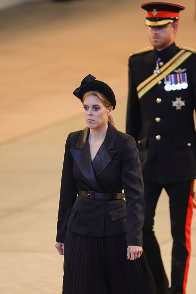 William, Harry, cousins stand vigil by Queen Elizabeth II's coffin
