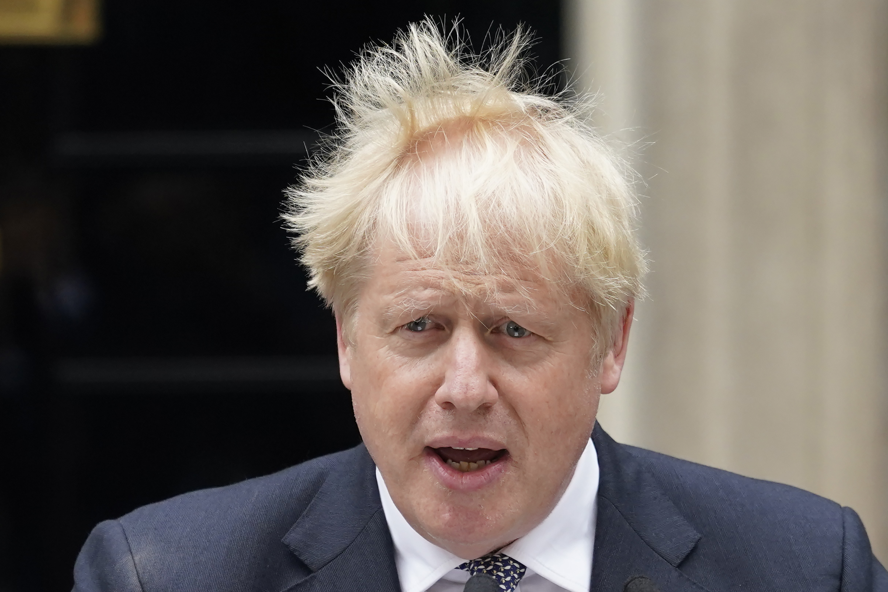 Photos: Boris Johnson agrees to resign as British prime minister