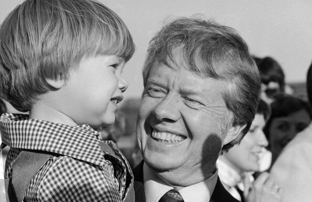 Jimmy Carter and his family