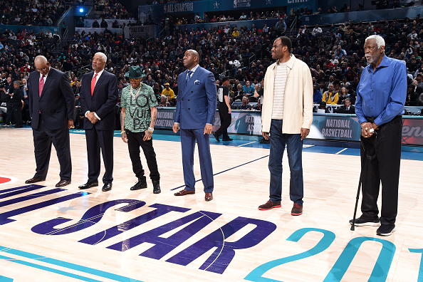 Bill Russell through the years