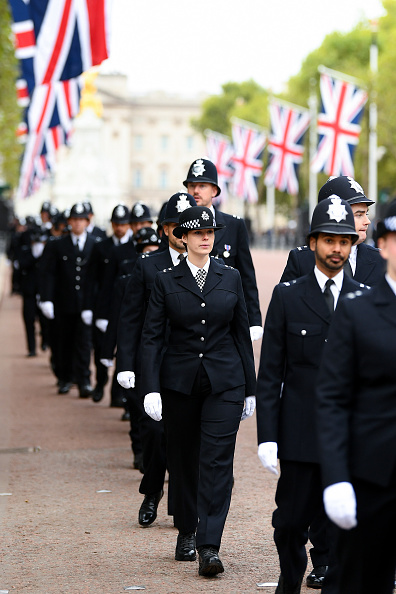 Photos: Crowds gather ahead of Queen Elizabeth II's state funeral