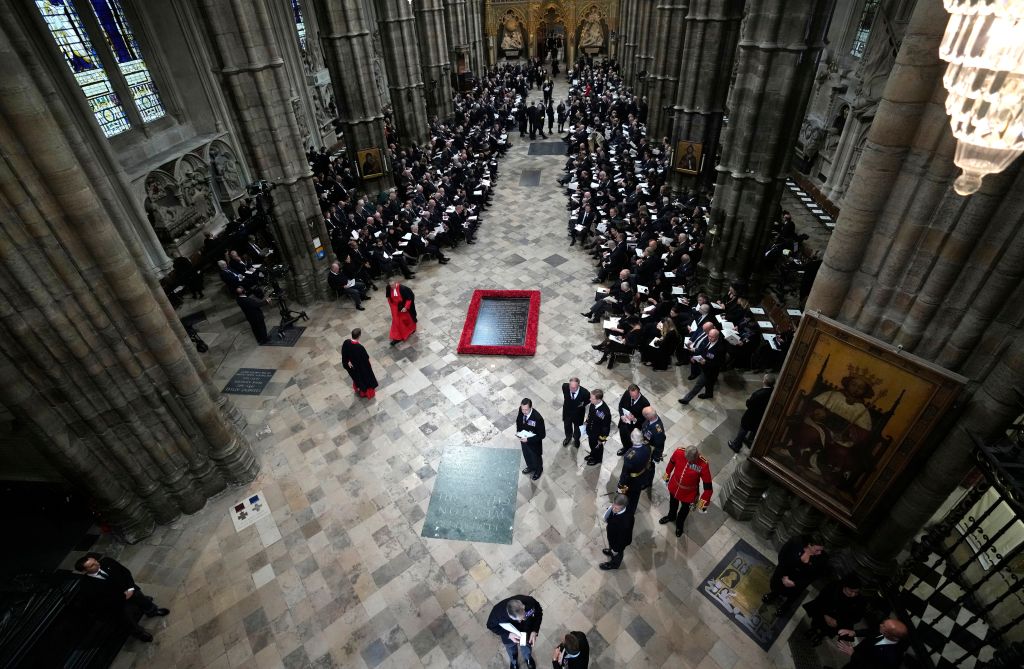 Photos: Crowds gather ahead of Queen Elizabeth II's state funeral
