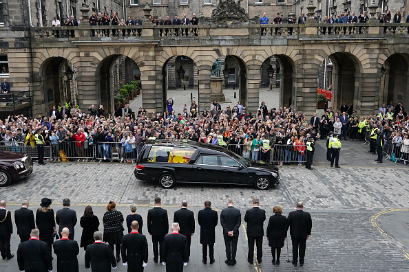 Photos: Queen Elizabeth II's coffin leaves Balmoral, arrives in Edinburgh