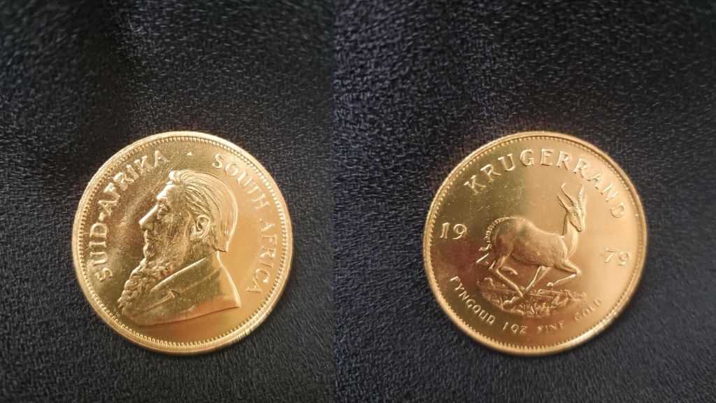 1979 Krugerrand donated to Salvation Army.