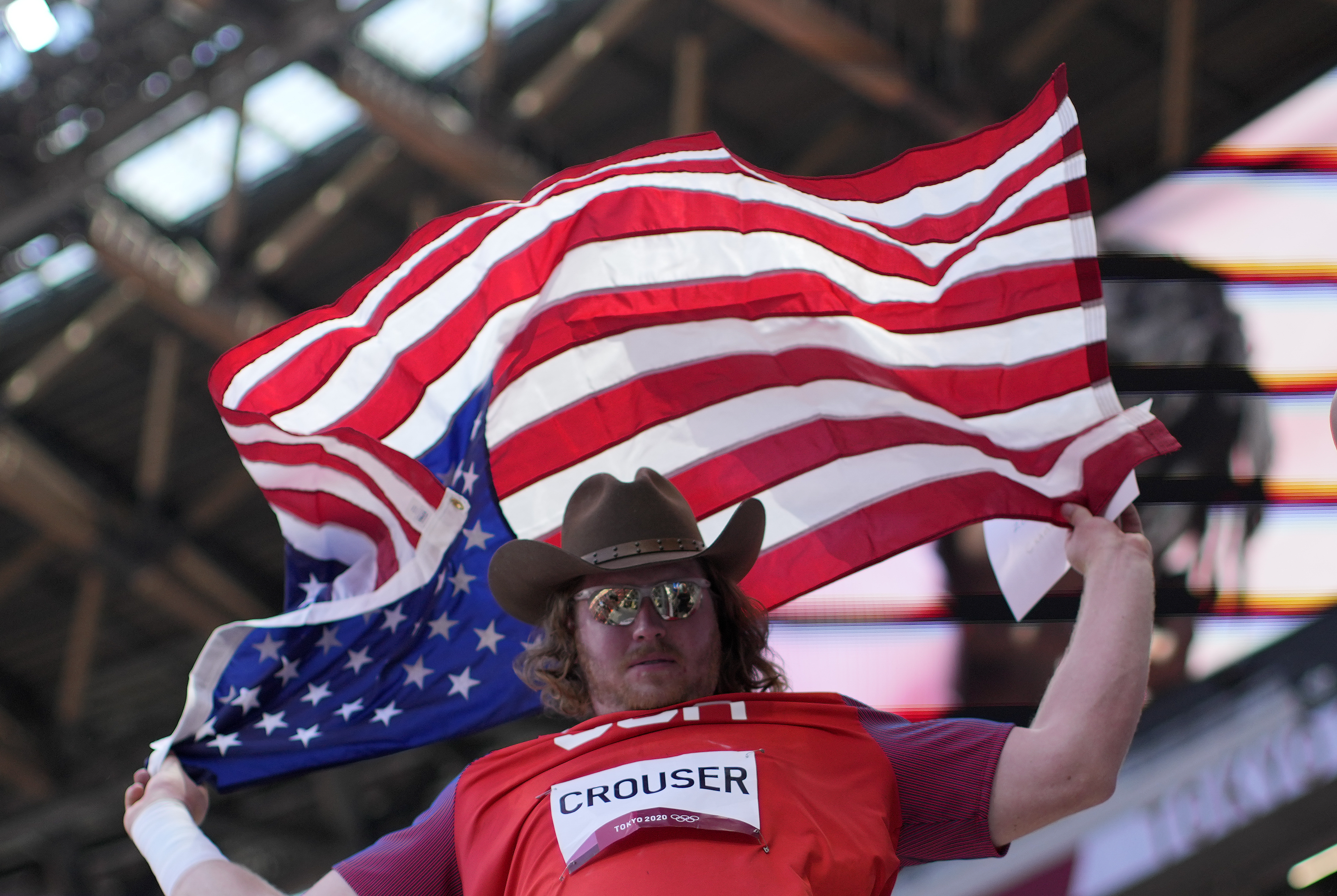 Photos: Ryan Crouser wins Olympic gold, sets record in shot put