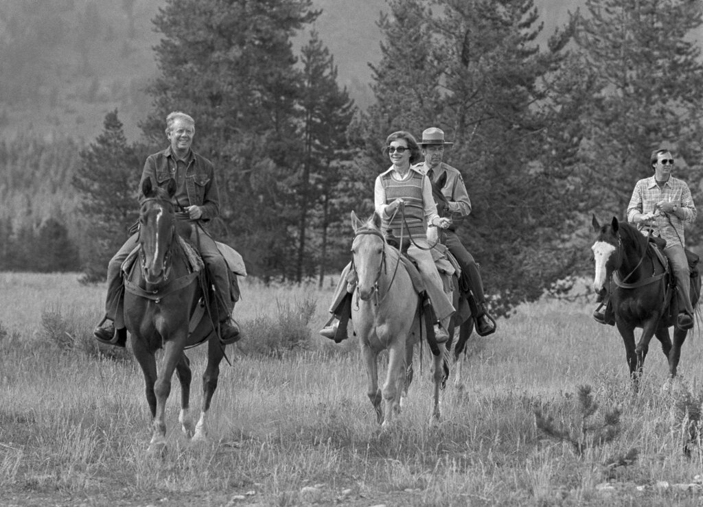 Jimmy Carter and his family