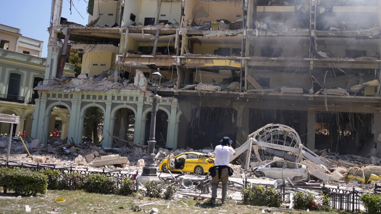 Hotel explosion: