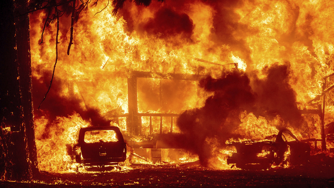 Photos: California's Dixie Fire engulfs Greenville