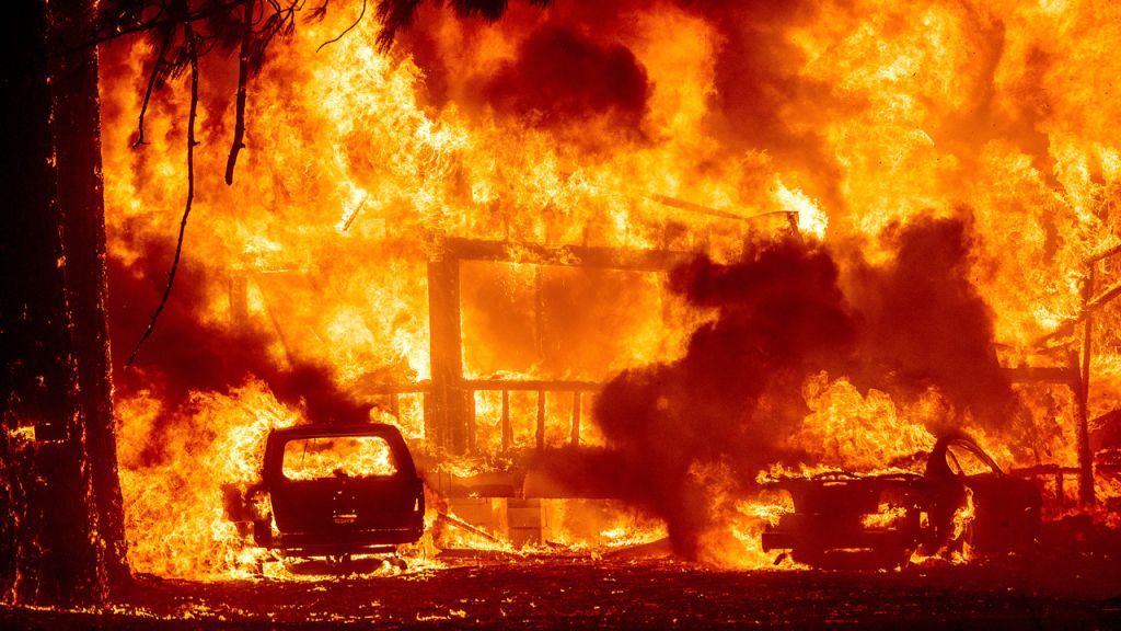 Photos: California's Dixie Fire engulfs Greenville