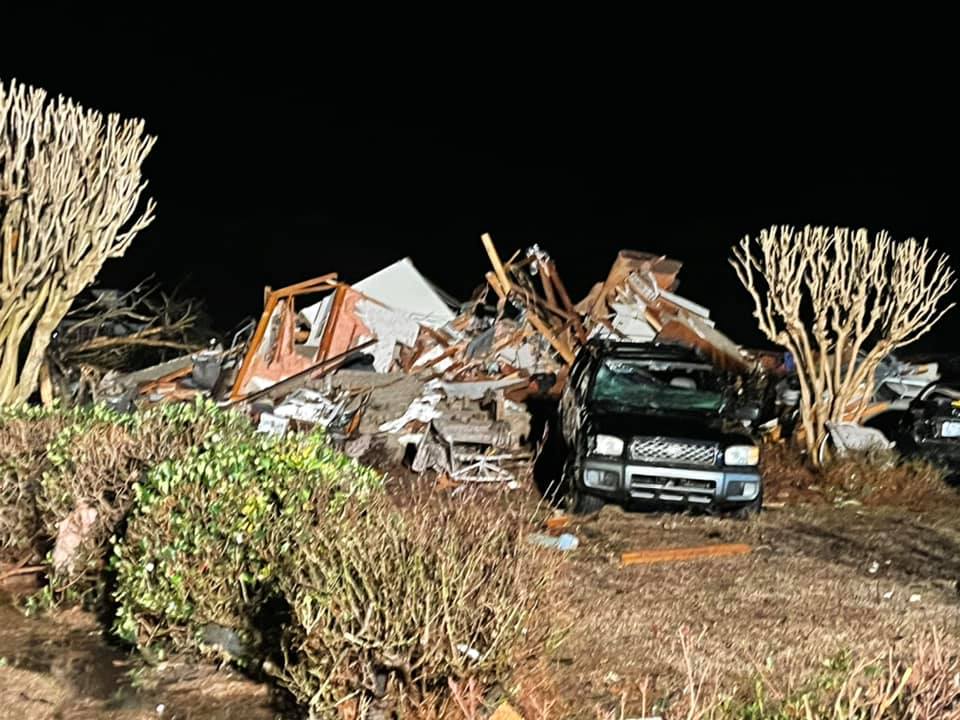 Photos: Deadly possible tornado strikes North Carolina coast