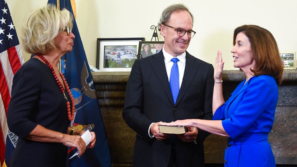 Governor sworn in