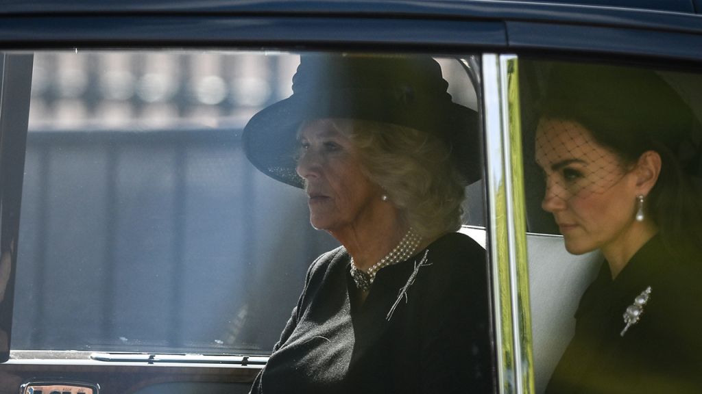 Photos: Thousands line procession route to honor Queen Elizabeth II