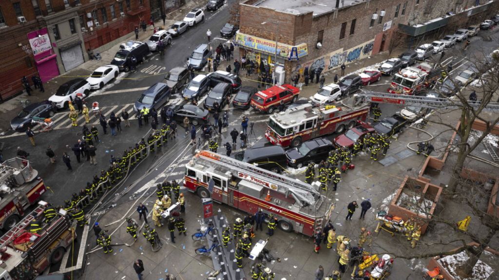 Photos: NYC apartment fire