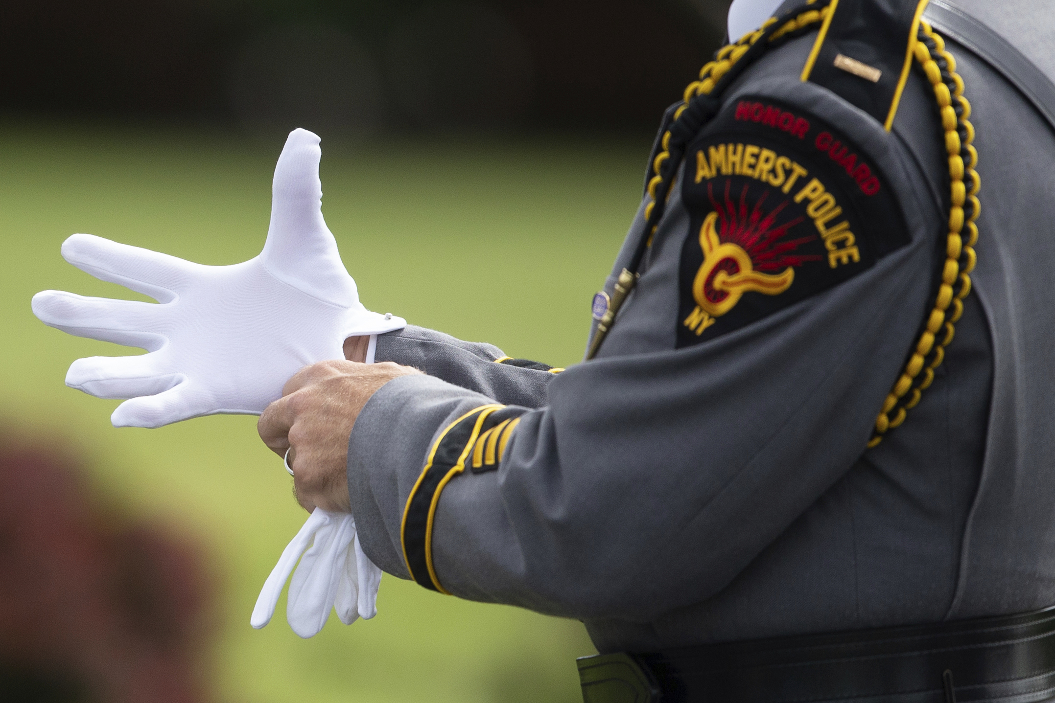 Photos: Aaron Salter Jr., retired Buffalo officer killed in mass shooting, honored at funeral