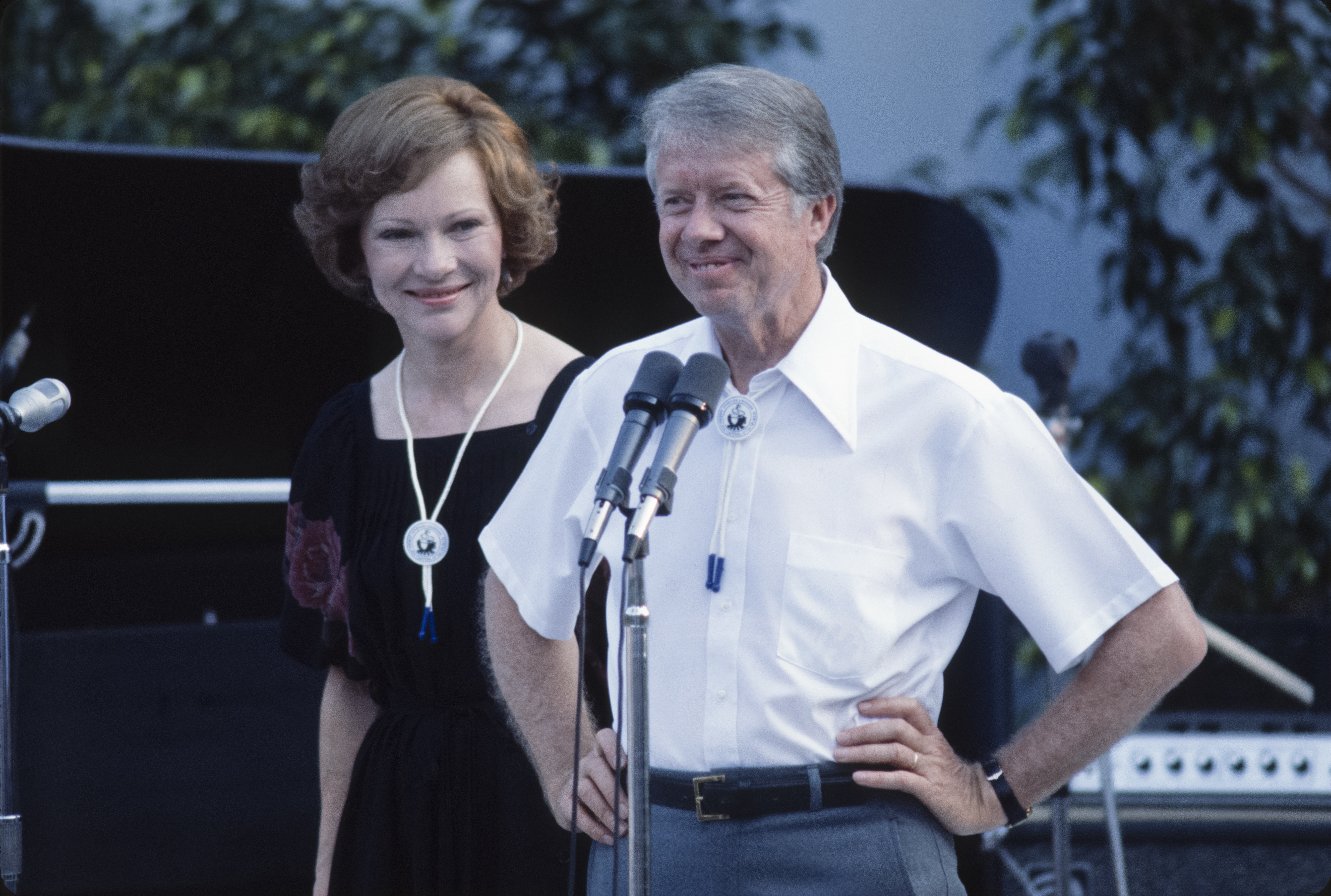 Jimmy Carter and Rosalynn Carter in 1978