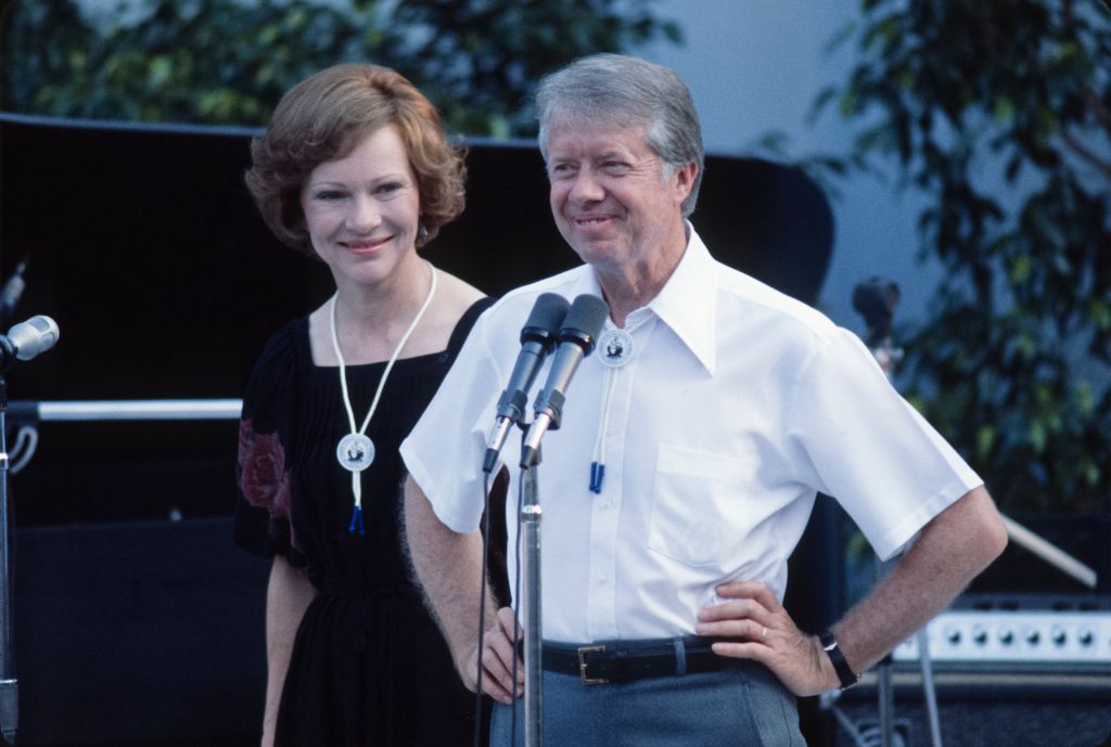 Jimmy Carter and Rosalynn Carter in 1978