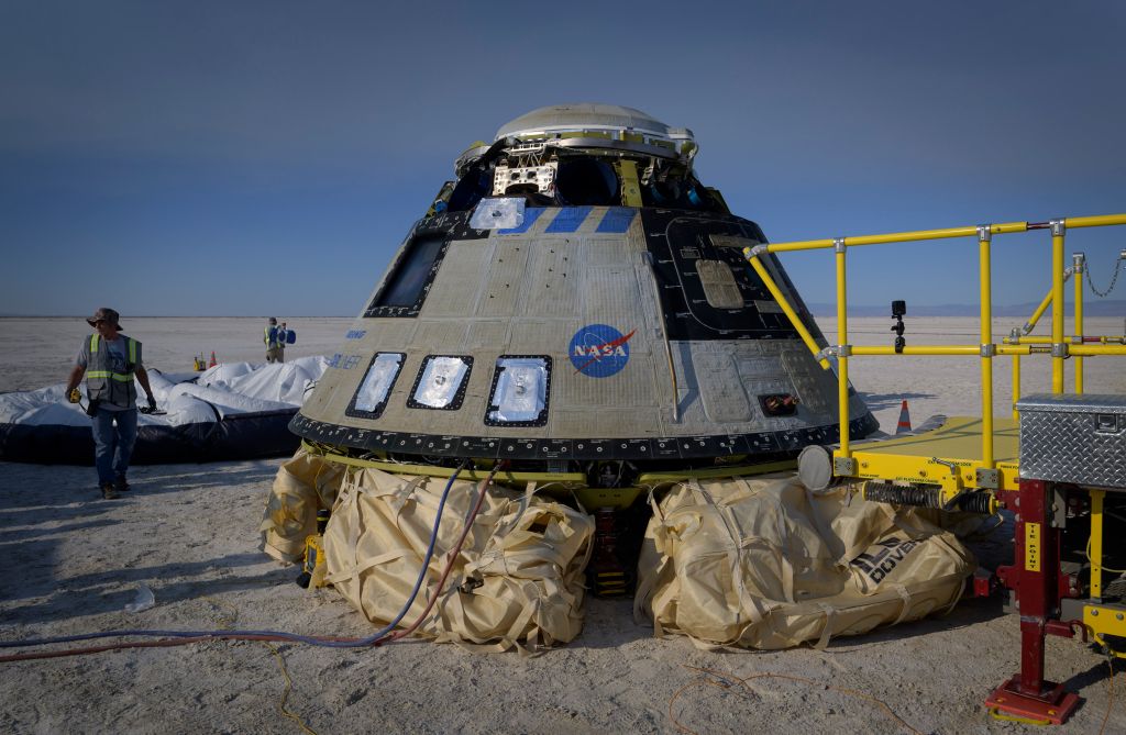 Photos: Boeing Starliner capsule returns to Earth from International Space Station