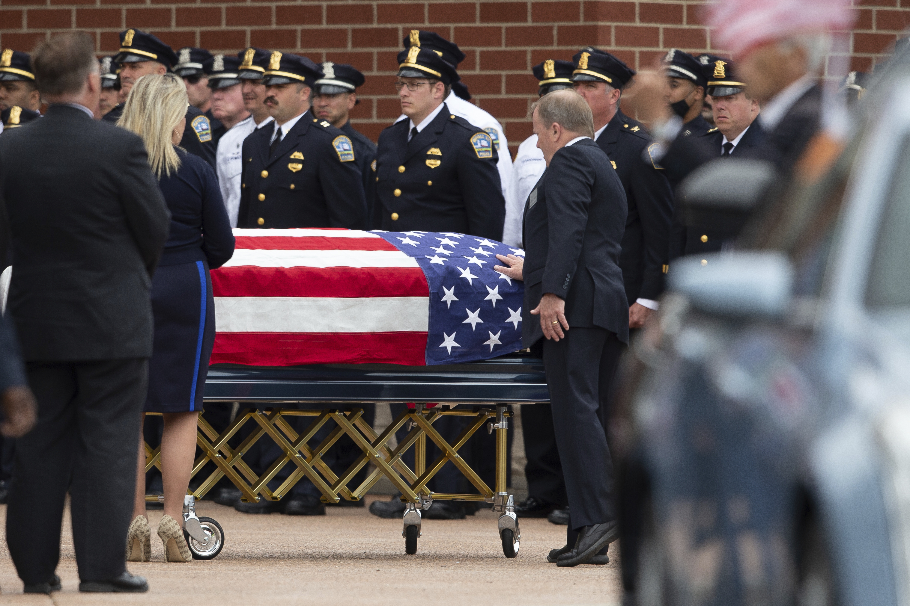 Photos: Aaron Salter Jr., retired Buffalo officer killed in mass shooting, honored at funeral