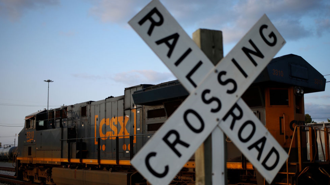 Train vs. truck: