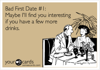 Most embarrassing bad date experience?