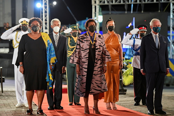 Photos: Rihanna honored as national hero in Barbados