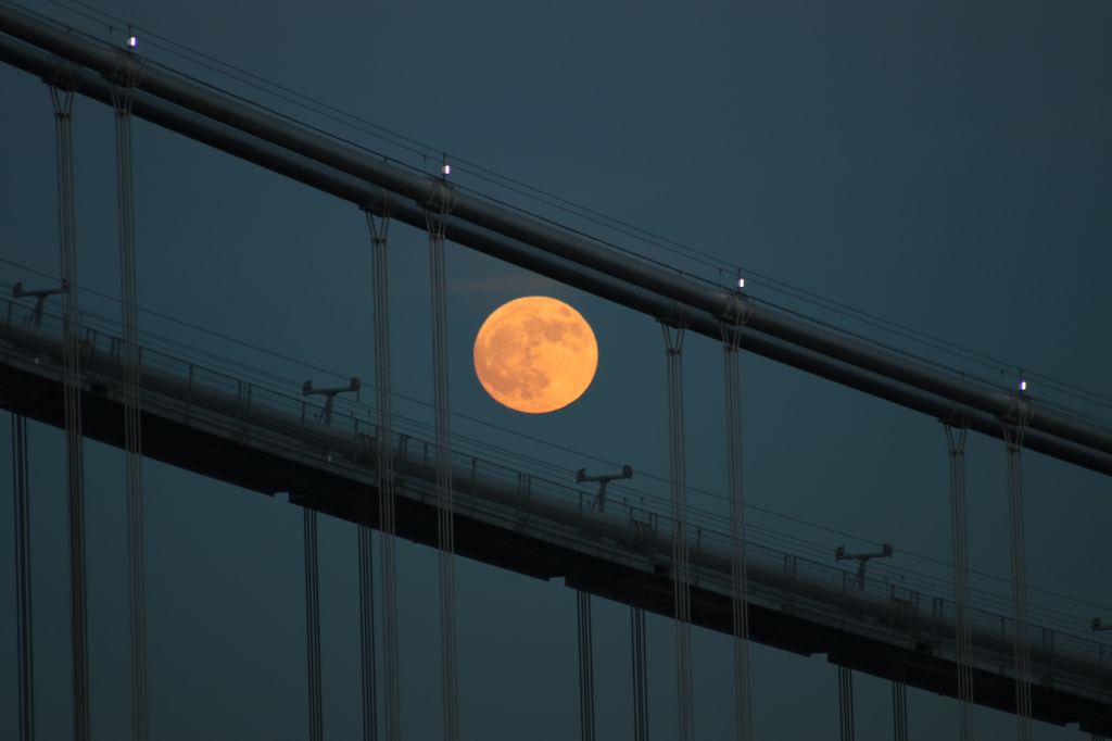 Photos: Beaver Moon 2020 shines in the night sky, coincides with penumbral lunar eclipse
