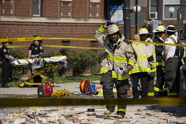 Photos: Chicago building explosion leaves 8 injured
