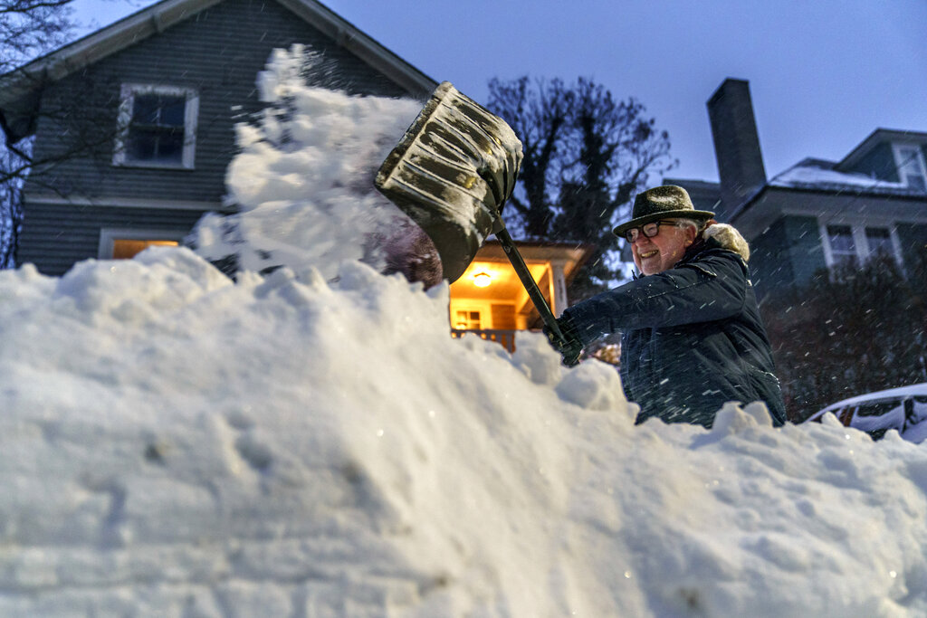 Winter weather blankets northeast