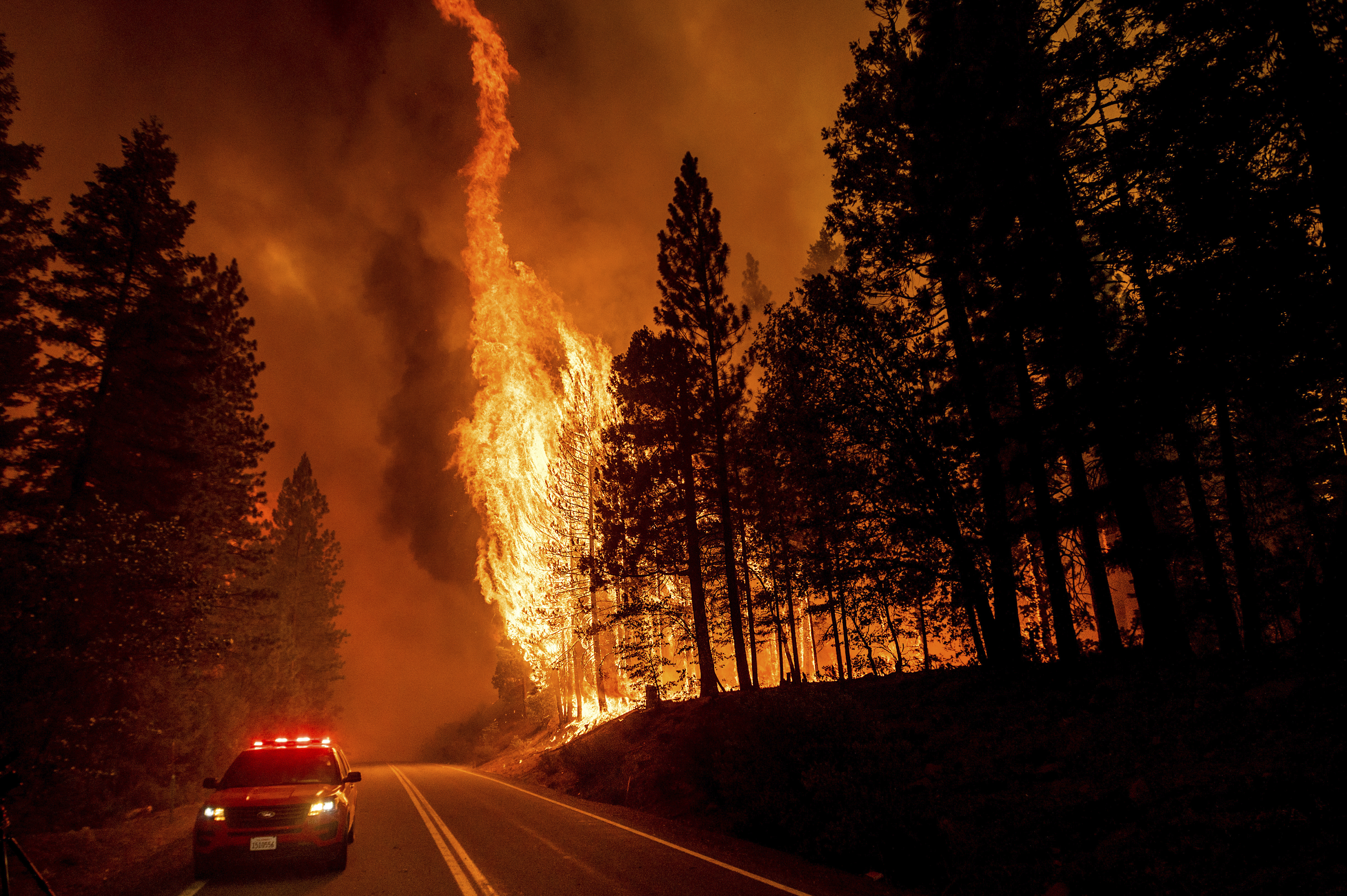 Photos: California's Dixie Fire engulfs Greenville
