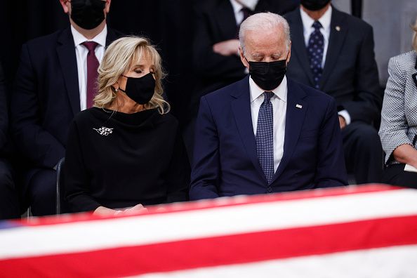 Bob Dole Lies In State At U.S. Capitol