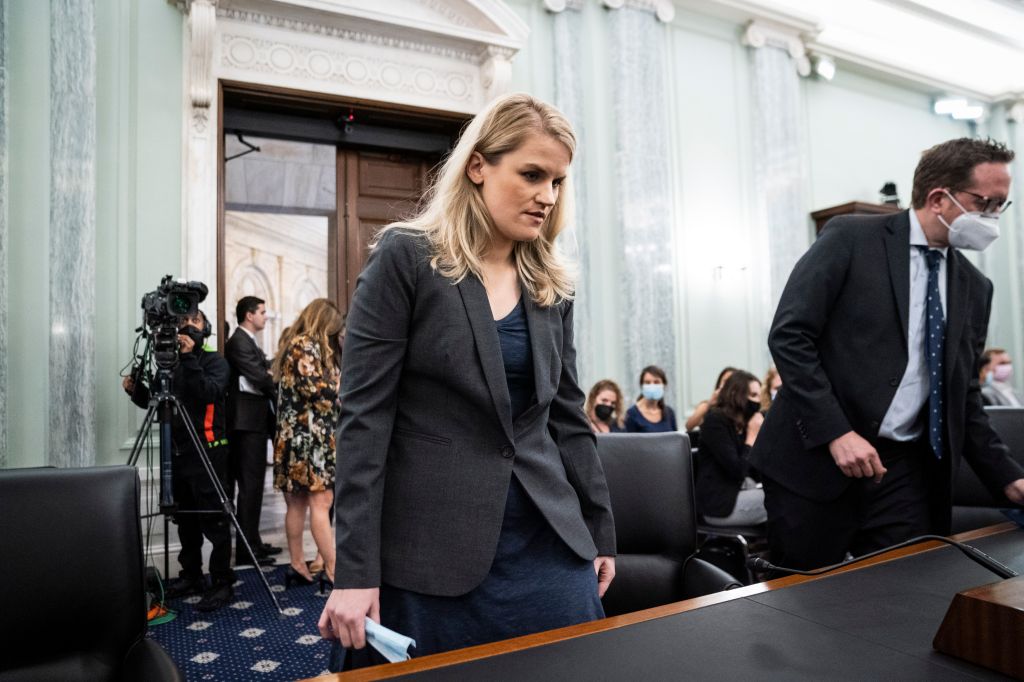Photos: Facebook whistleblower Frances Haugen testifies before Congress