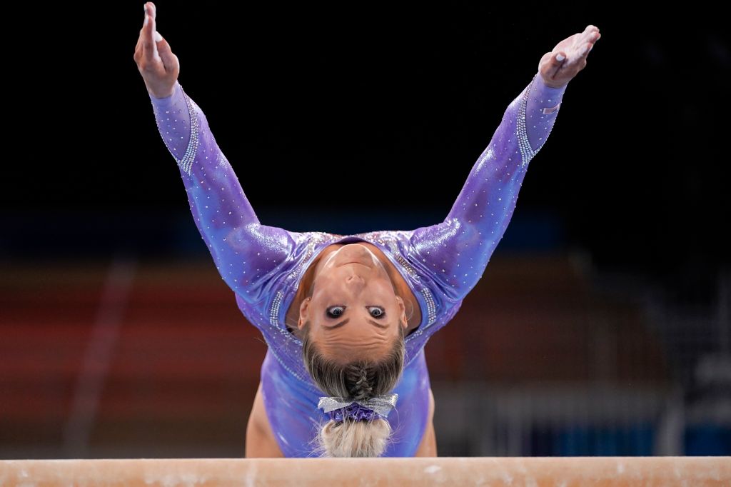 Photos: Simone Biles, women's gymnastics team train ahead of Tokyo Olympics