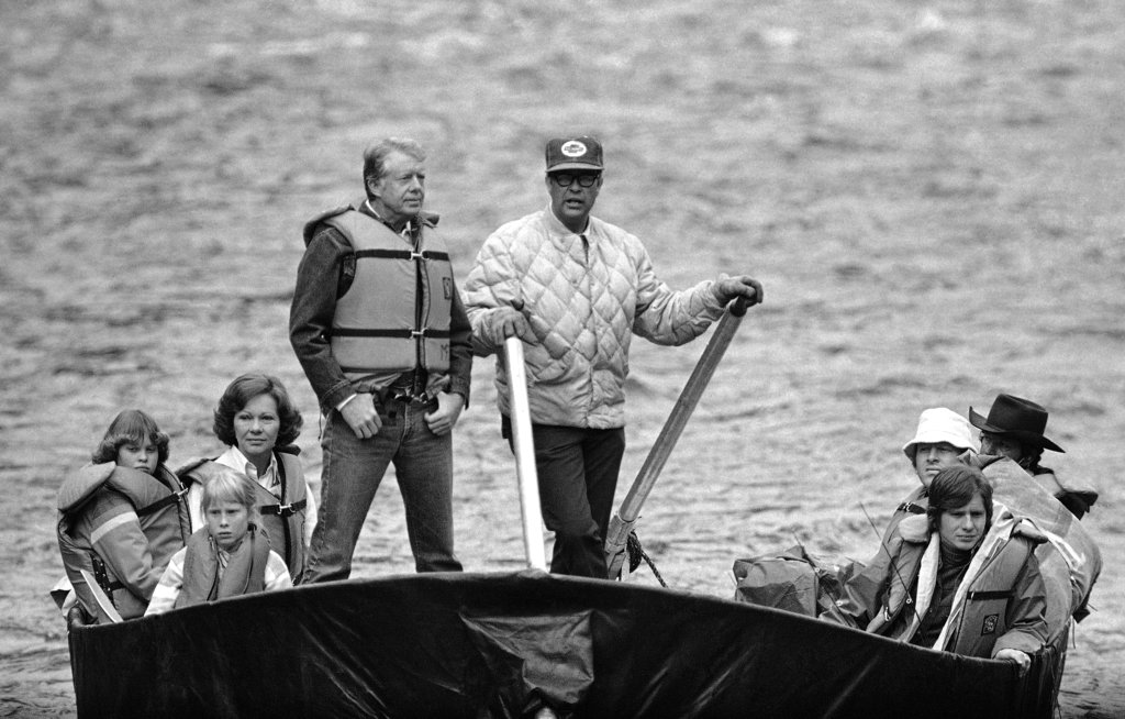 Jimmy Carter and his family