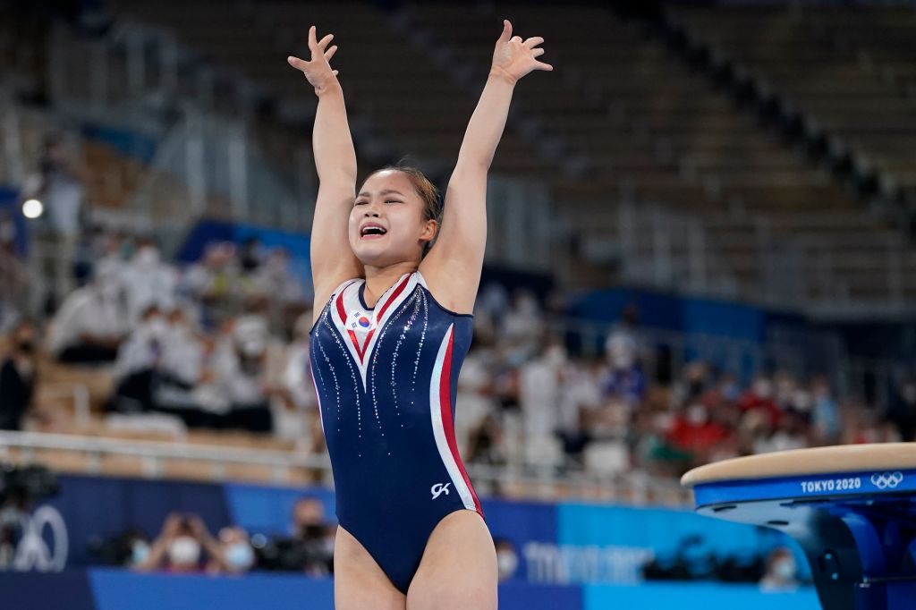 Photos: MyKayla Skinner wins silver after replacing Simone Biles in Olympic vault final