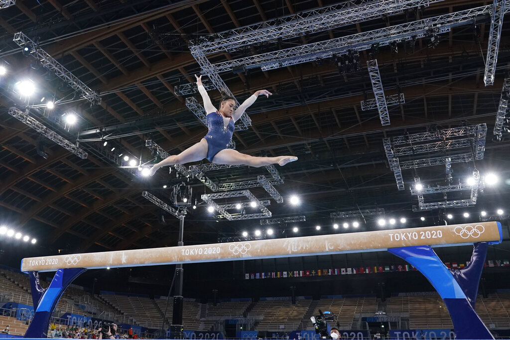Photos: Sunisa Lee, Jade Carey compete in Olympic gymnastics all-around