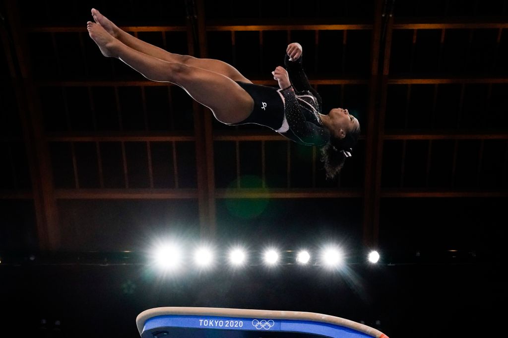 Photos: Simone Biles, women's gymnastics team train ahead of Tokyo Olympics