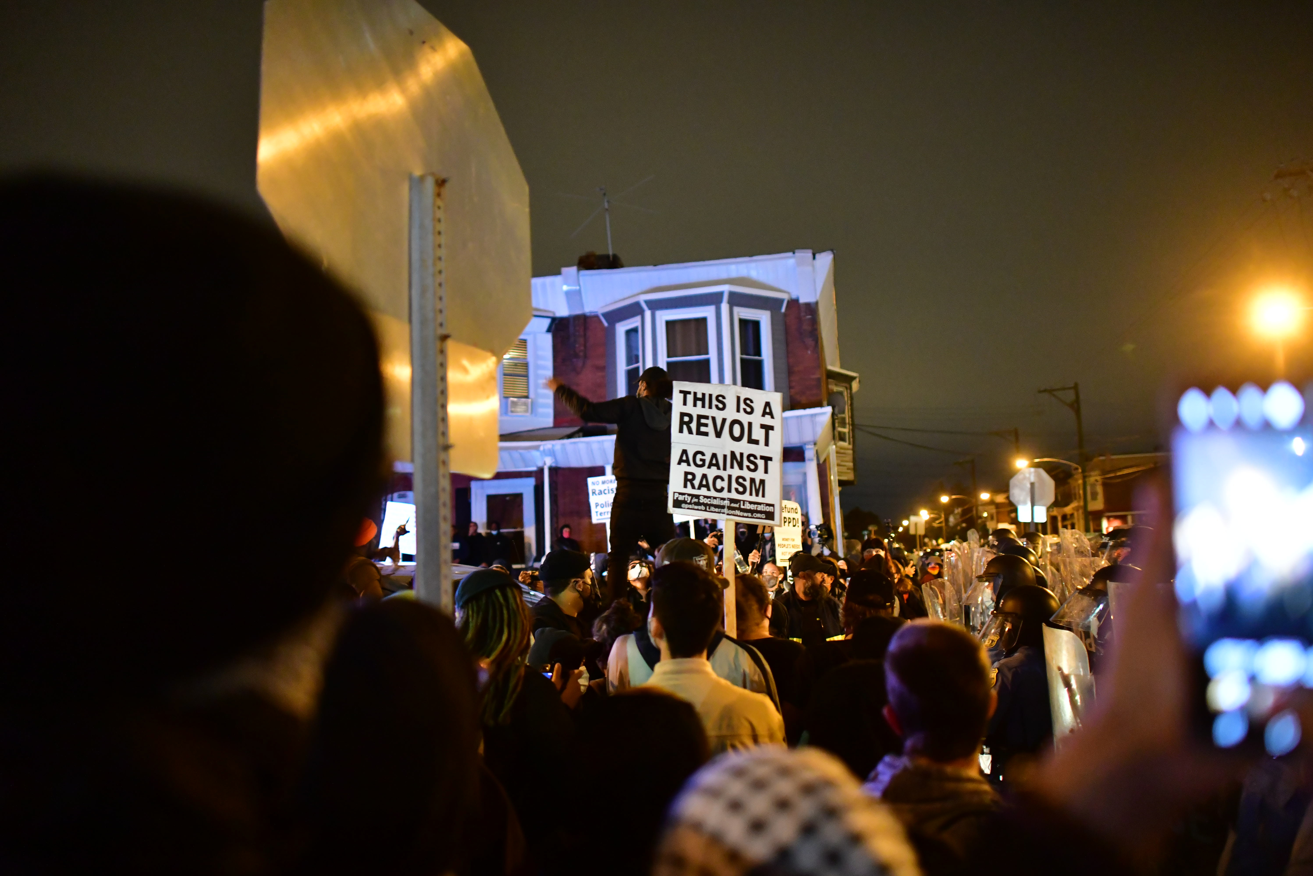 Photos: Philadelphia protests continue for 2nd night after police shoot, kill Black man