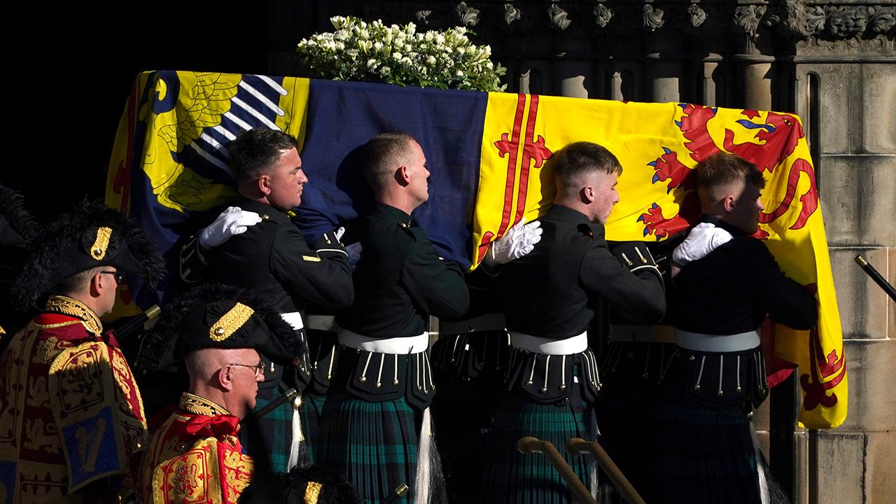 Queen Elizabeth II's coffin leaves Scotland for London