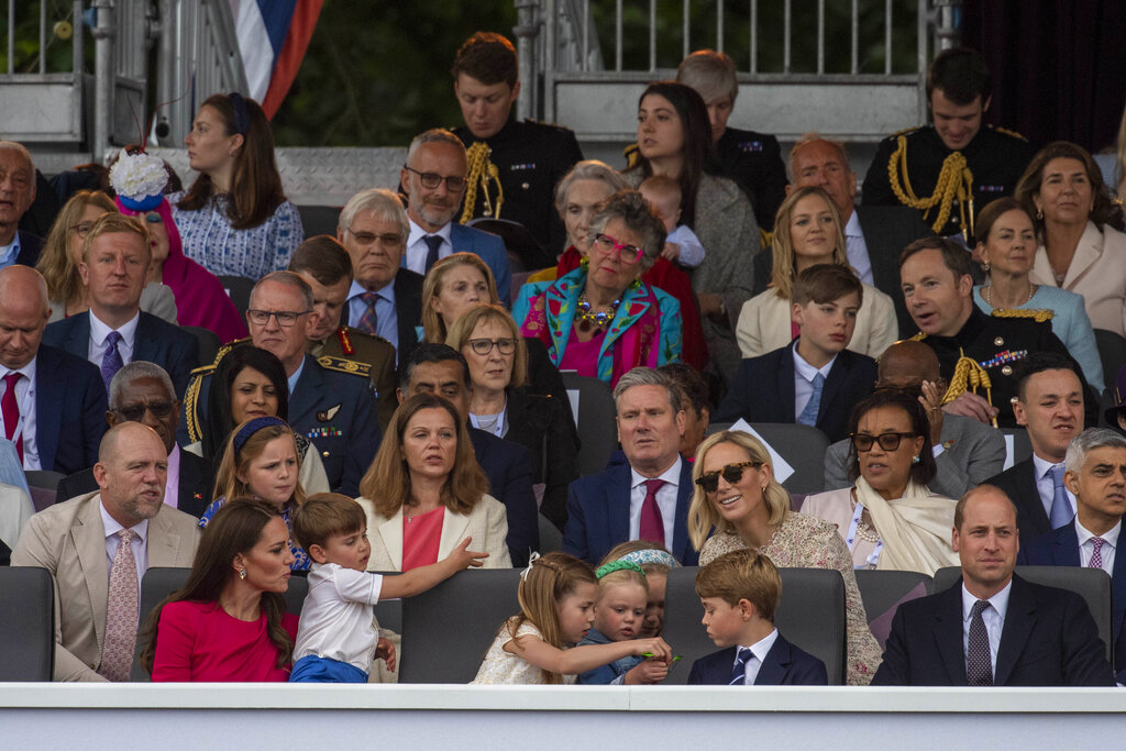 Prince Louis pageant antics