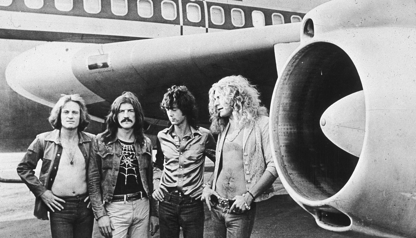 Led Zeppelin with jet