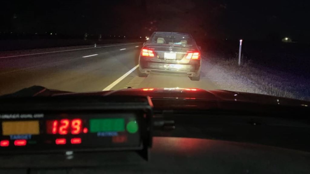 Slow down: Iowa State Patrol pulls over driver going 129 mph