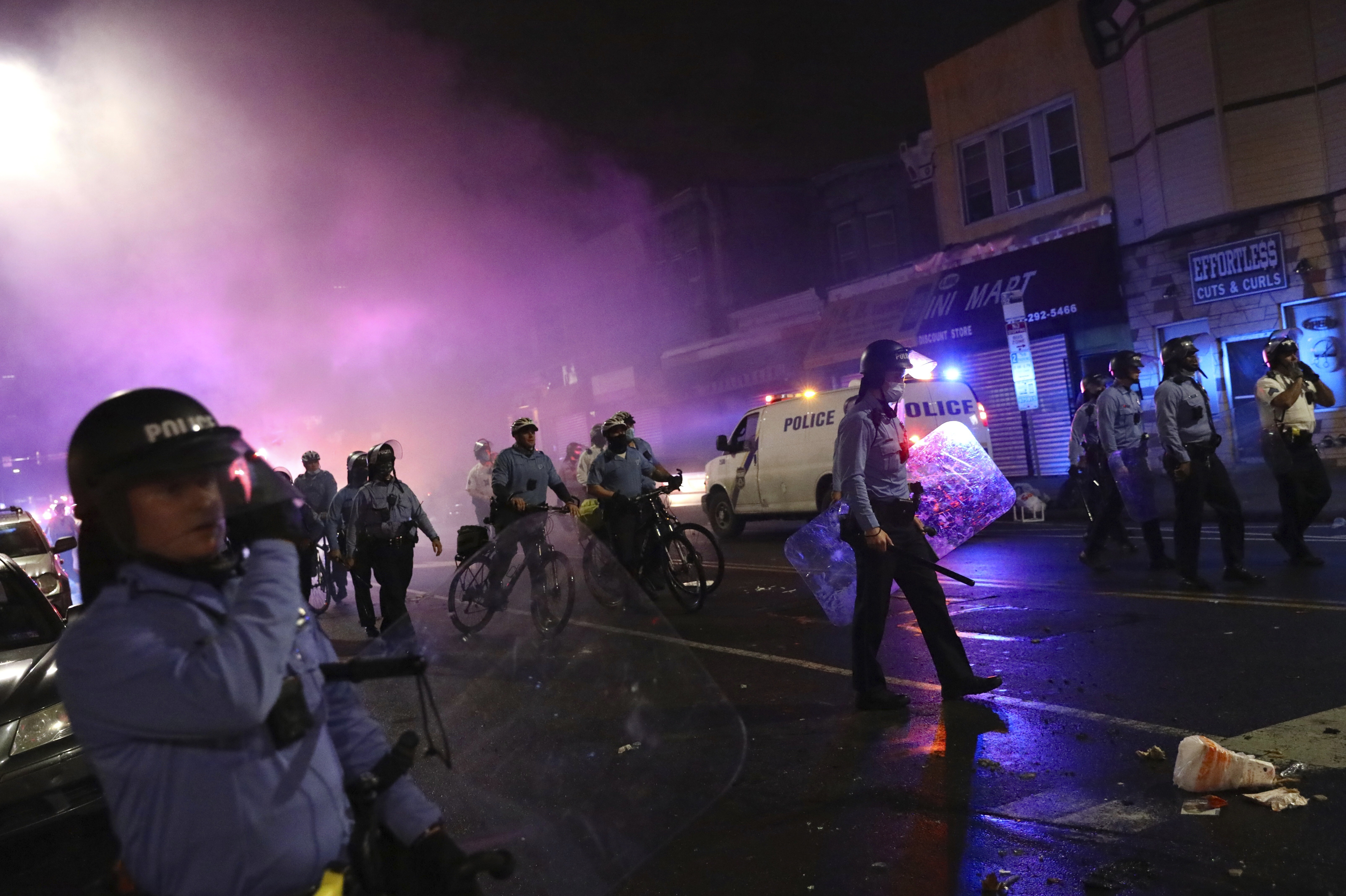 Photos: Philadelphia police shooting of Black man sparks protests, unrest