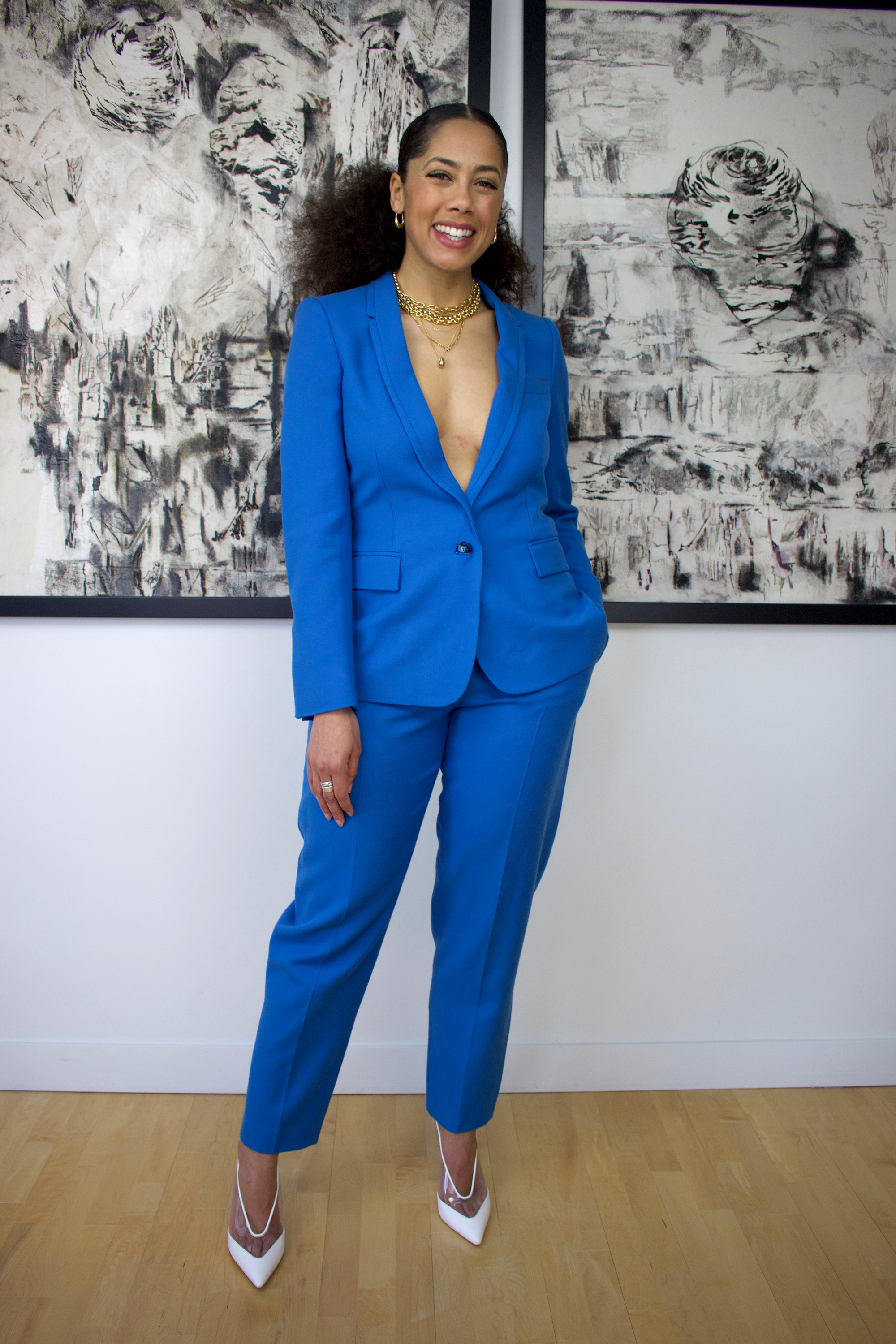 Jayda G prepares for the 2021 Grammy Awards