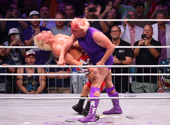Photos: Ric 'The Nature Boy' Flair returns to ring 'one last time'