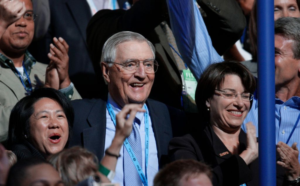 2008: Former VP Walter Mondale through the years