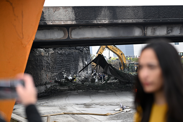 Section Of I-95 In Philadelphia Collapses After Tanker Fire