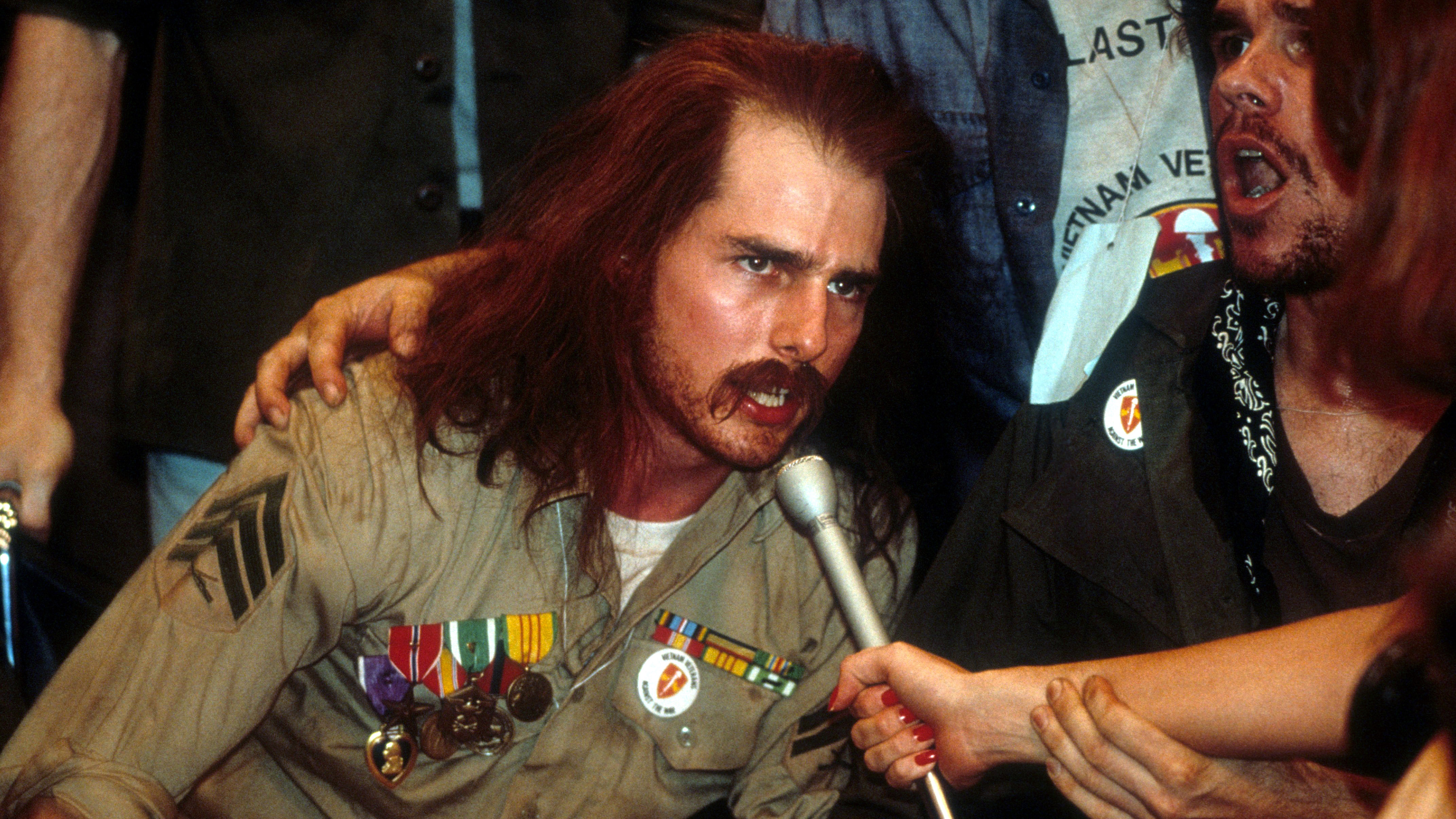 1989 - Tom Cruise In 'Born On The Fourth Of July'