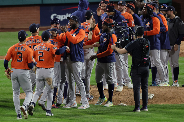 Photos: Astros make history, achieve second no-hitter in World Series play