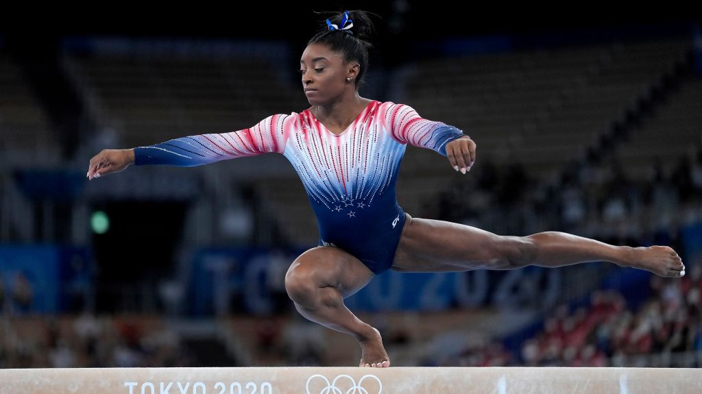 Photos: Simone Biles wins bronze in Olympic balance beam final